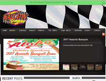 Tablet Screenshot of gallatinspeedway.com